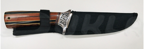 Pevný nôž Kandar umelecký s puzdrom 2